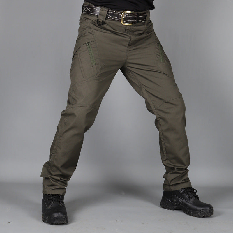 WESTMARE Men's Lightweight Ripstop Tactical Pants - Khaki
