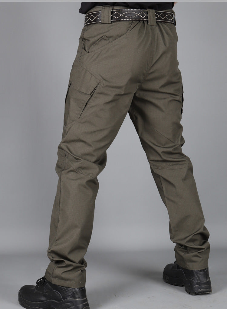 WESTMARE Men's Lightweight Ripstop Tactical Pants - Khaki