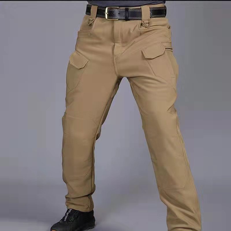 WESTMARE Men's Durable Multi-Pocket Tactical Work Pants - Black
