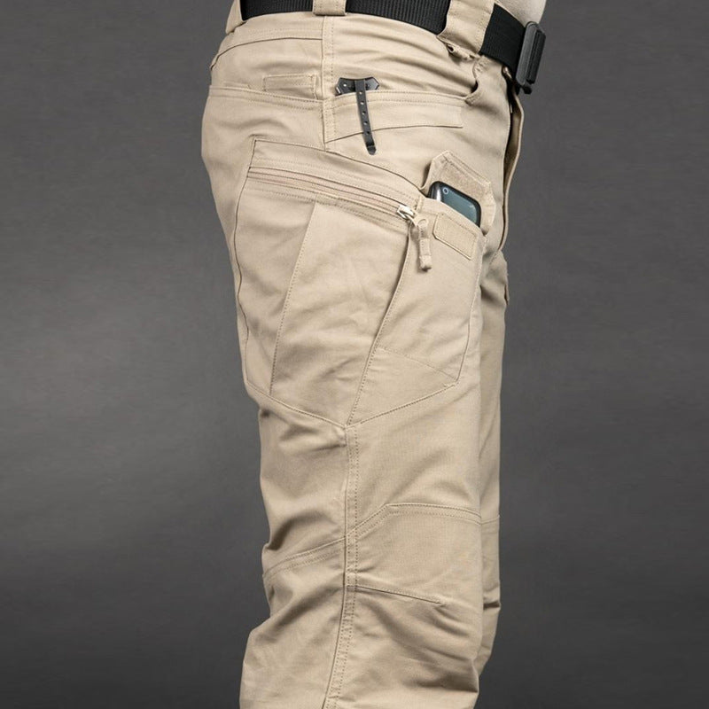 WESTMARE Men's Durable Multi-Pocket Tactical Work Pants - Black