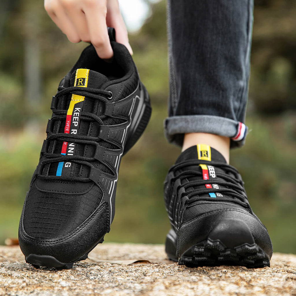 WESTMARE Dexter Men's Soft Toe Lightweight Work Sneakers - Black