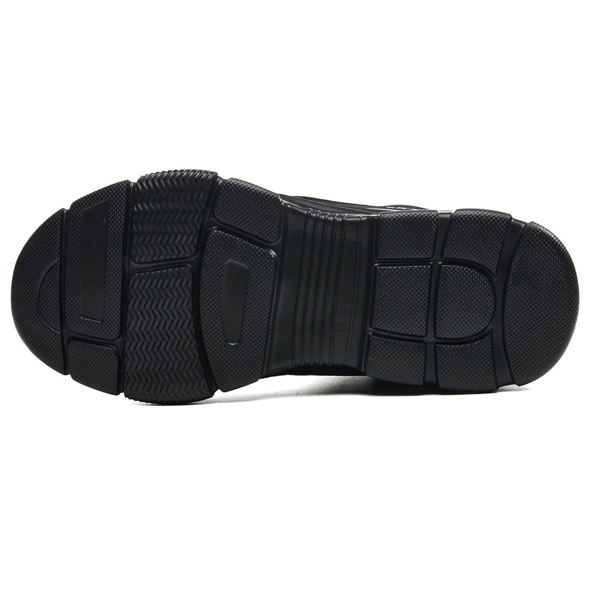 WESTMARE Men's Steel Toe Dial-Lacing Work Boots - Black