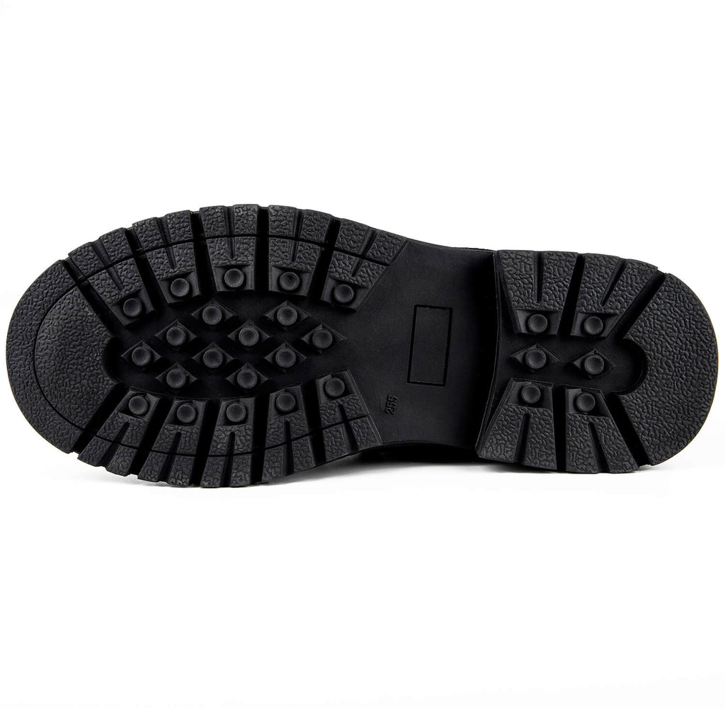 WESTMARE Non-Slip Waterproof Steel Toe Boots - Black