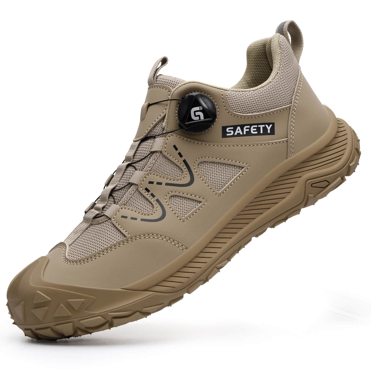 WESTMARE Raptor Dial-Lacing Non Slip Steel Toe Work Shoes