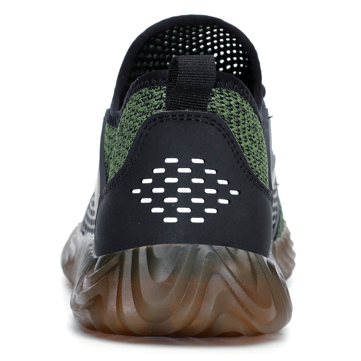 WESTMARE Talon Breathable Non-Slip Steel Toe Work Shoes - Black