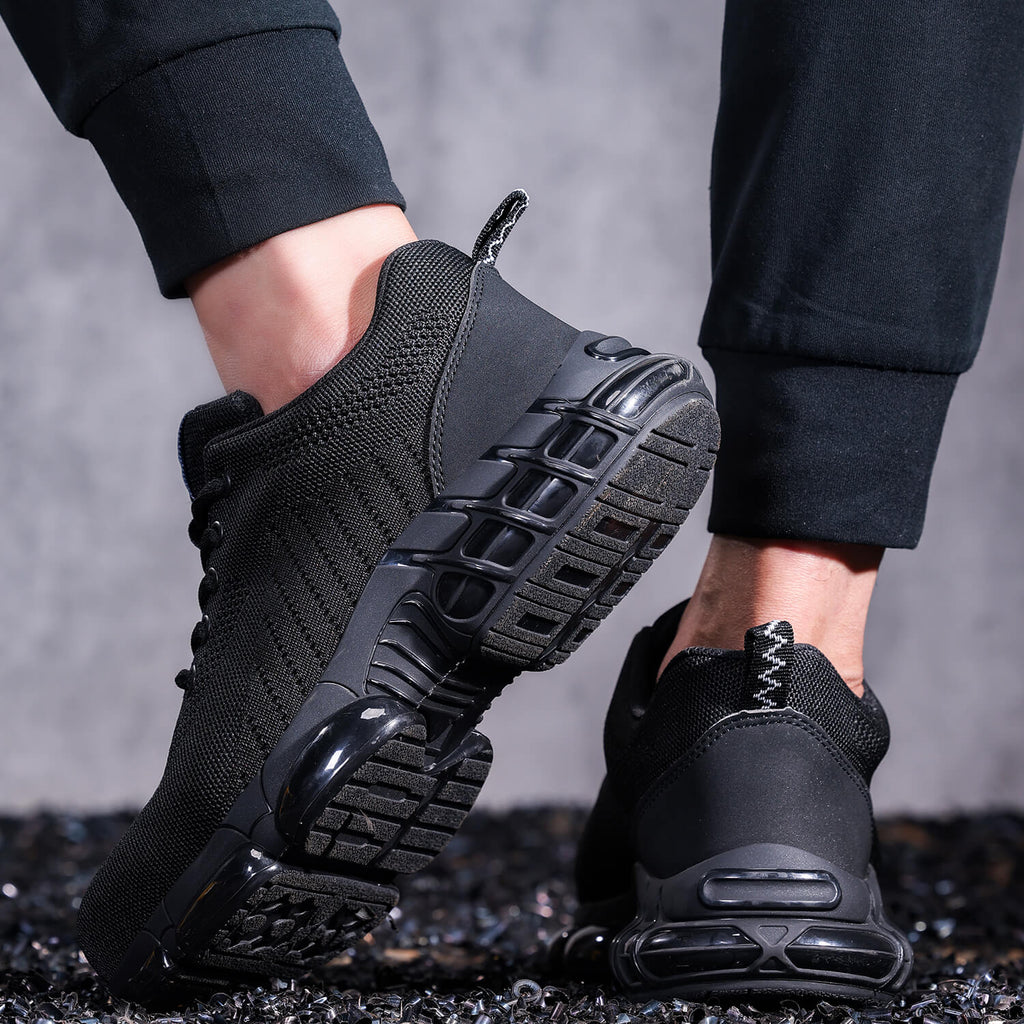 WESTMARE Corven Steel Toe Air-Cushioned Work Sneakers