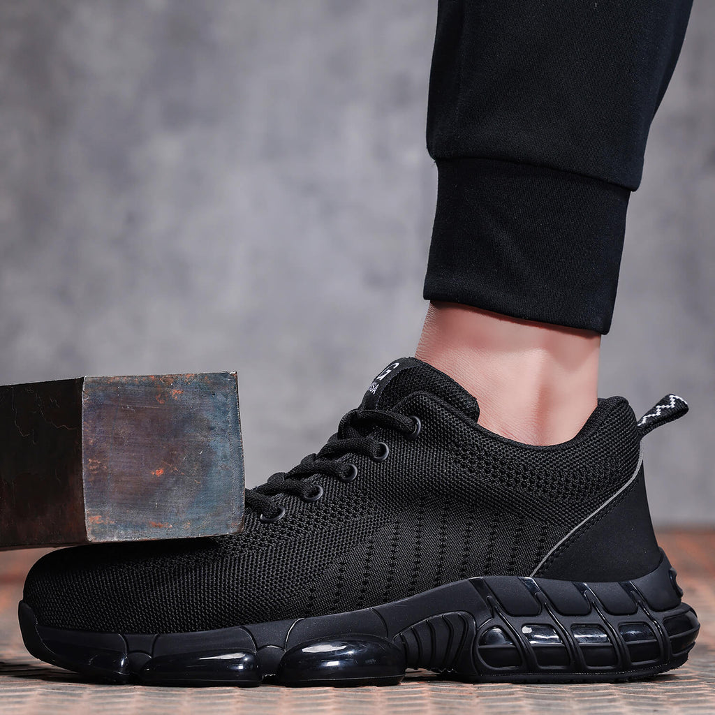 WESTMARE Corven Steel Toe Air-Cushioned Work Sneakers