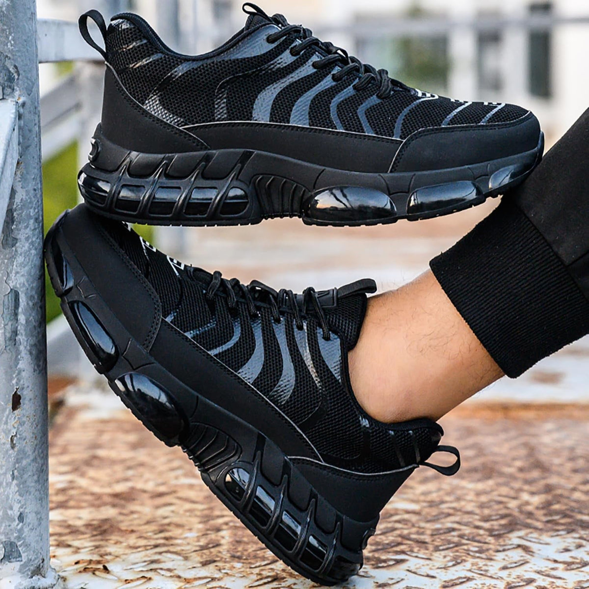 WESTMARE Endure Steel Toe Breathable Work Sneakers