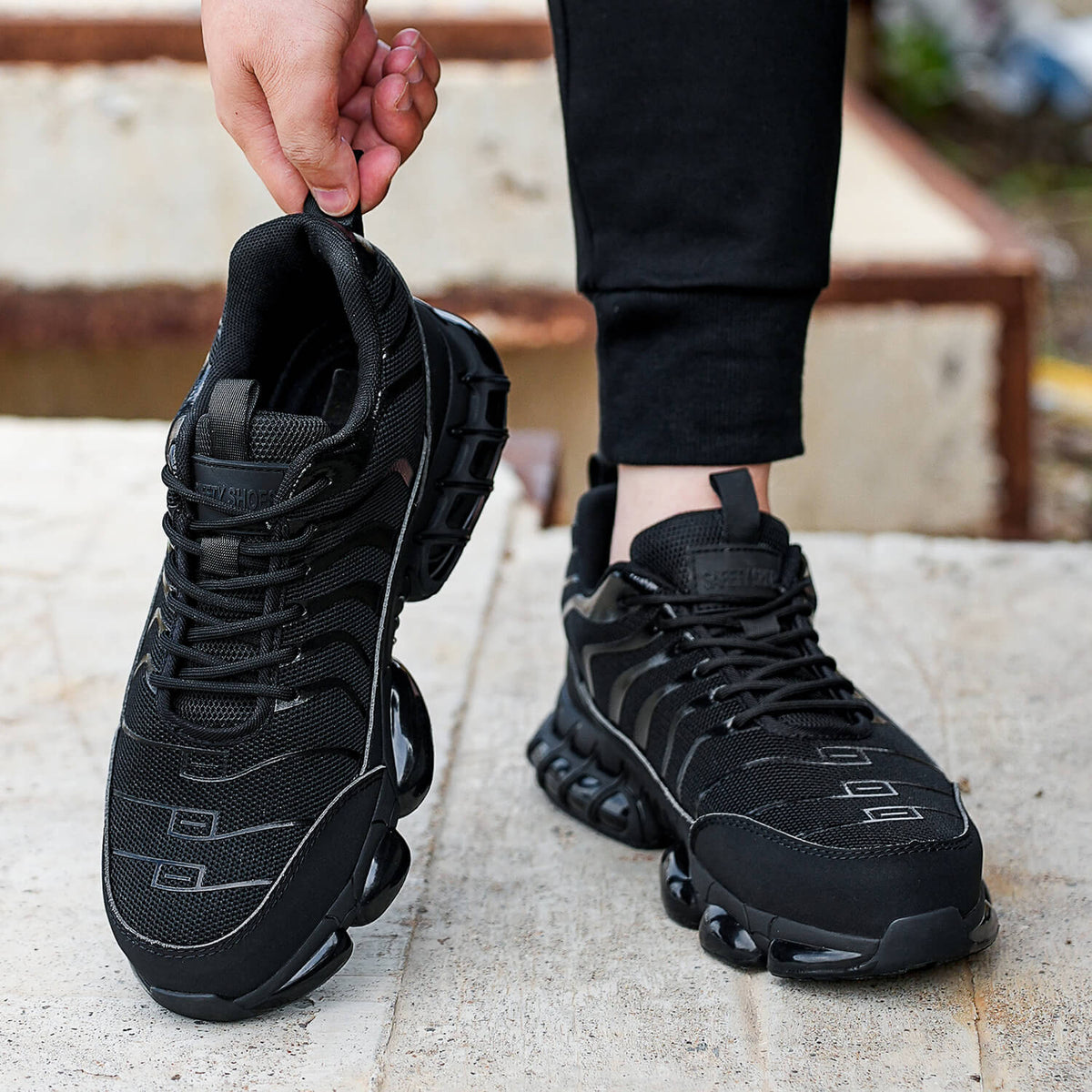 WESTMARE Endure Steel Toe Breathable Work Sneakers