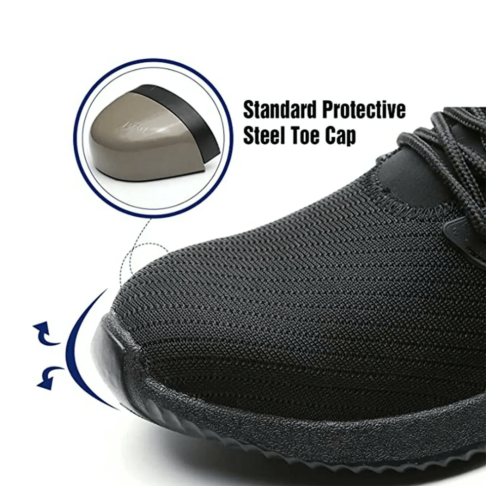 WESTMARE Pivot Steel Toe Non-Slip Work Sneakers
