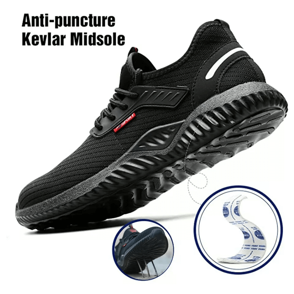 WESTMARE Pivot Steel Toe Non-Slip Work Sneakers