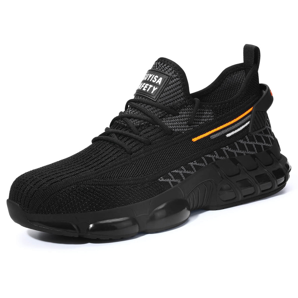 WESTMARE Truss Breathable Steel Toe Work Sneakers