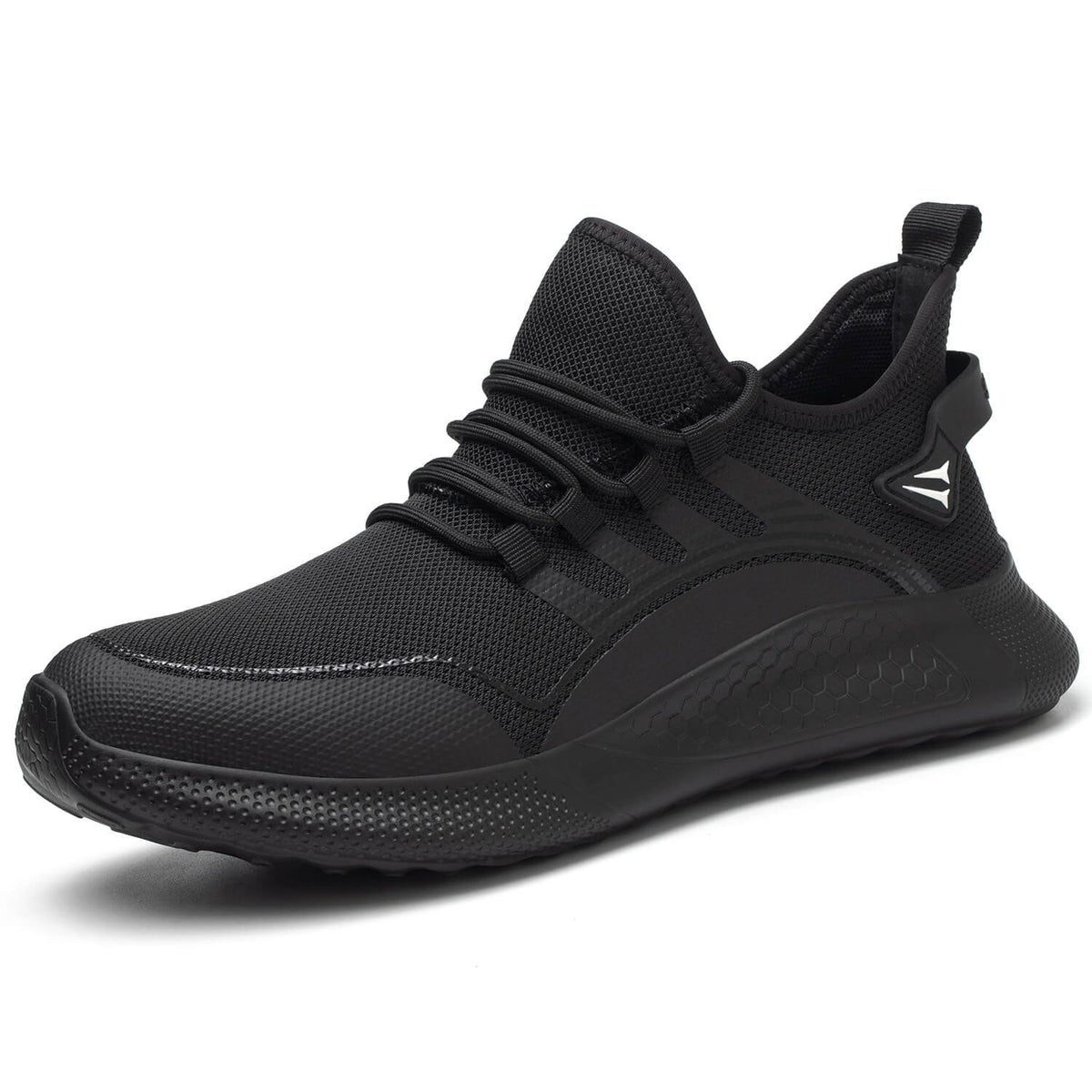WESTMARE Veyra Steel Toe Lightweight Work Sneakers - Black