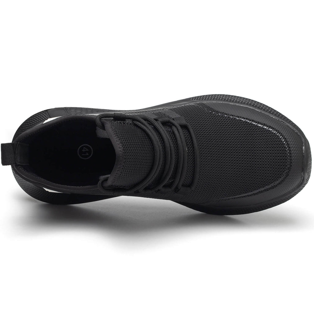 WESTMARE Veyra Steel Toe Lightweight Work Sneakers - Black