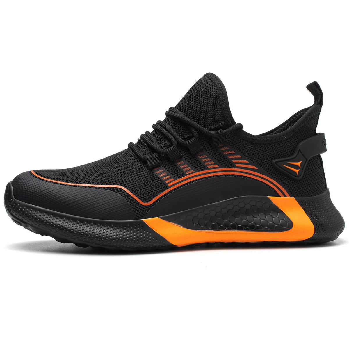 WESTMARE Veyra Steel Toe Lightweight Work Sneakers - Black