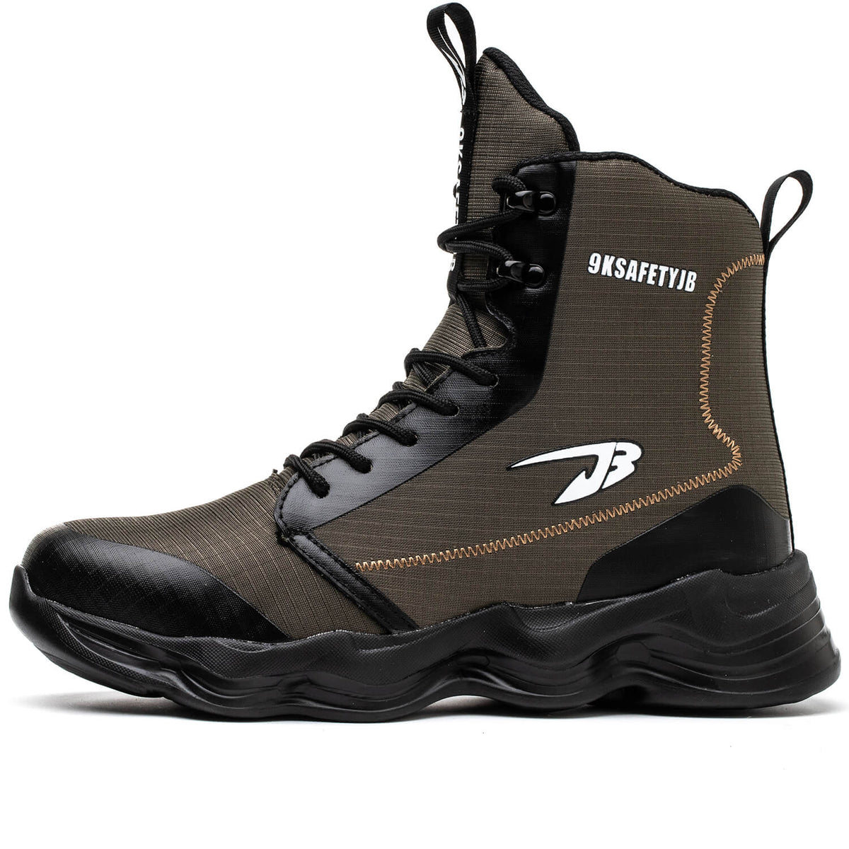 WESTMARE Draxen Lightweight Steel Toe Work Boots - Black
