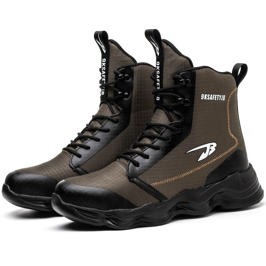 WESTMARE Draxen Lightweight Steel Toe Work Boots - Black