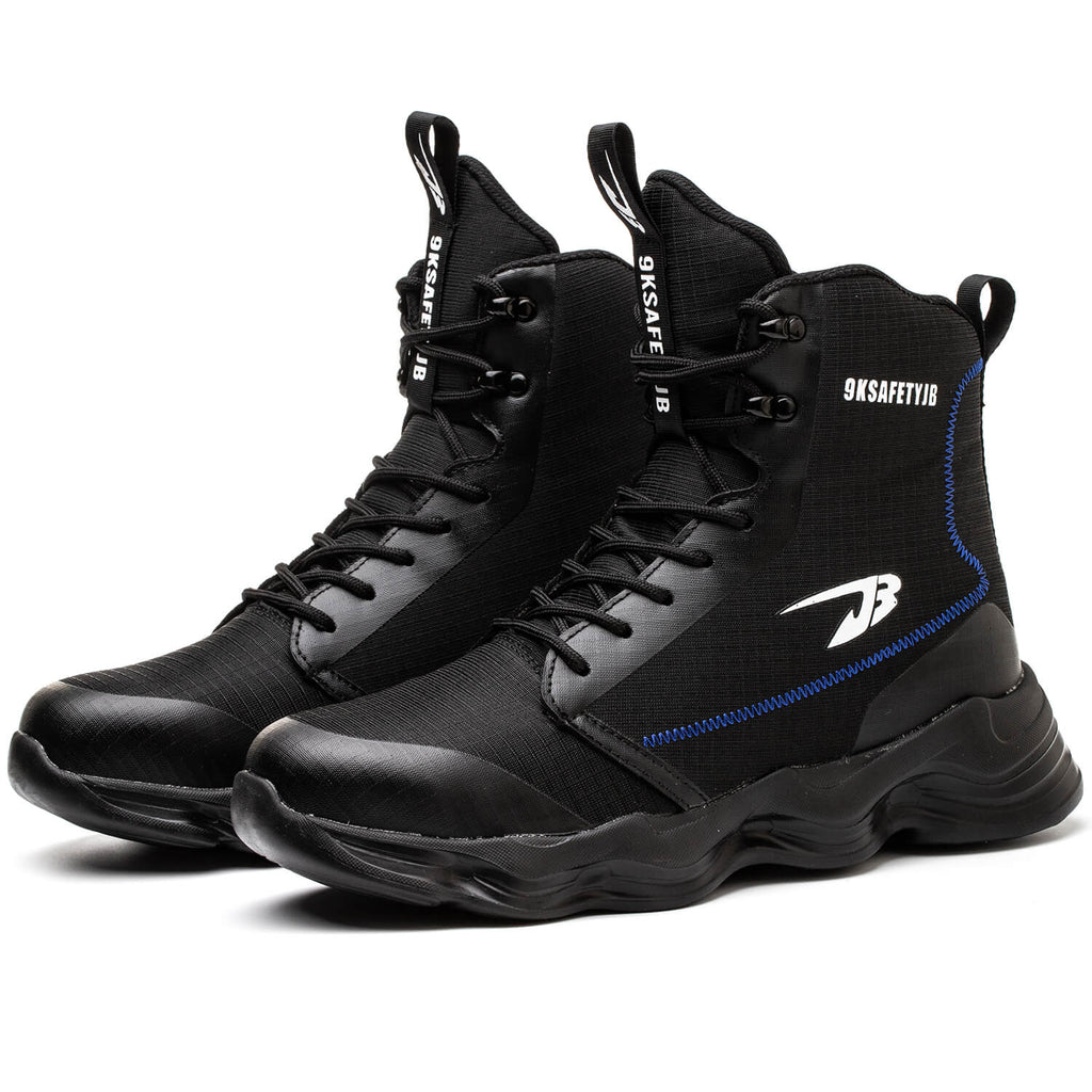 WESTMARE Draxen Lightweight Steel Toe Work Boots - Black