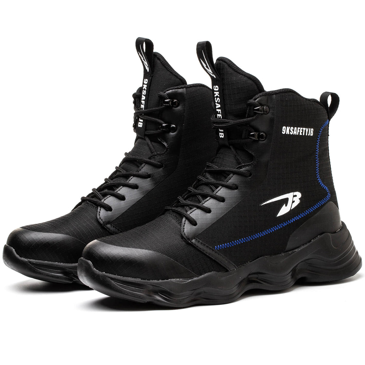 WESTMARE Draxen Lightweight Steel Toe Work Boots - Black