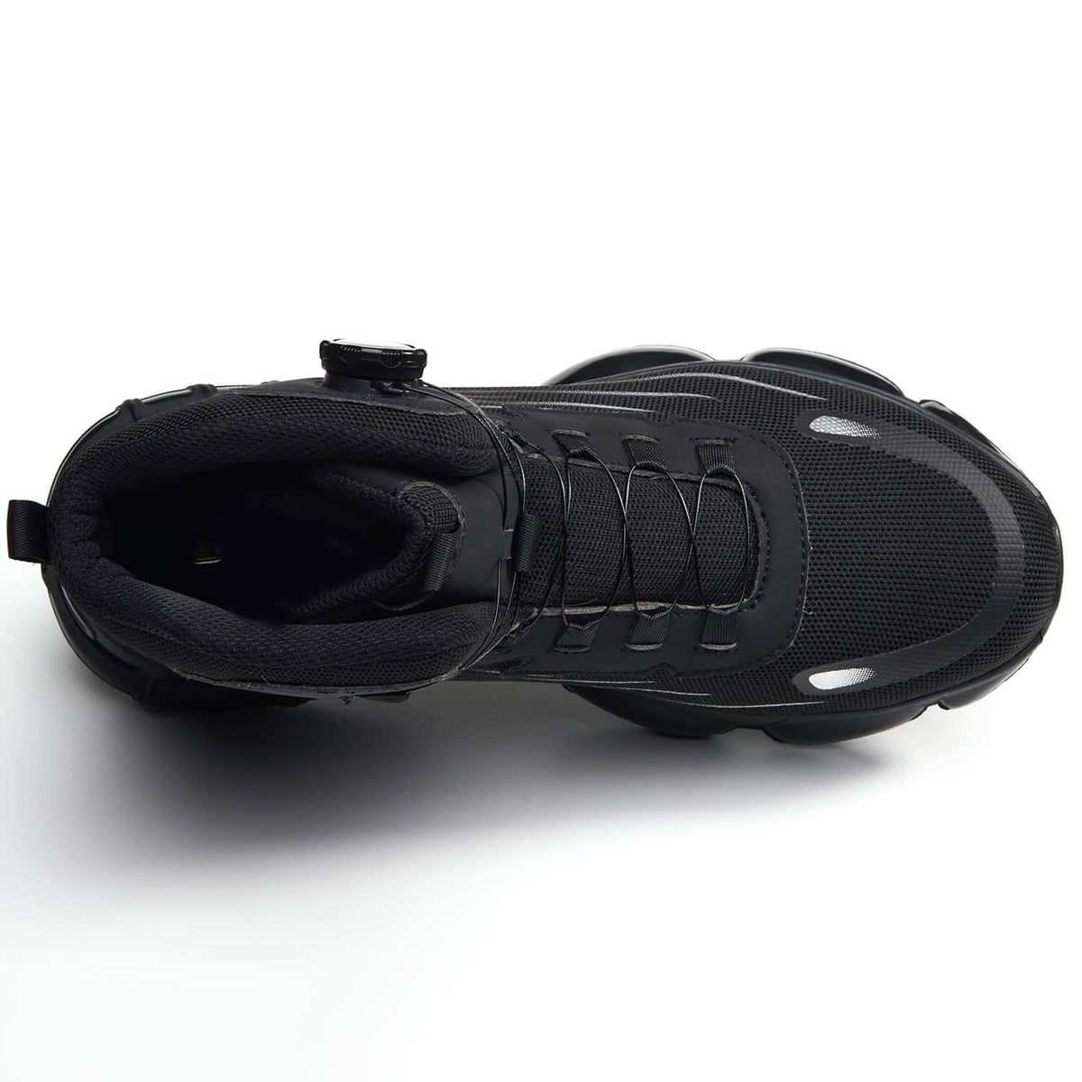 WESTMARE Arcten 6" Steel Toe Dial-Lacing Work Boots - Black