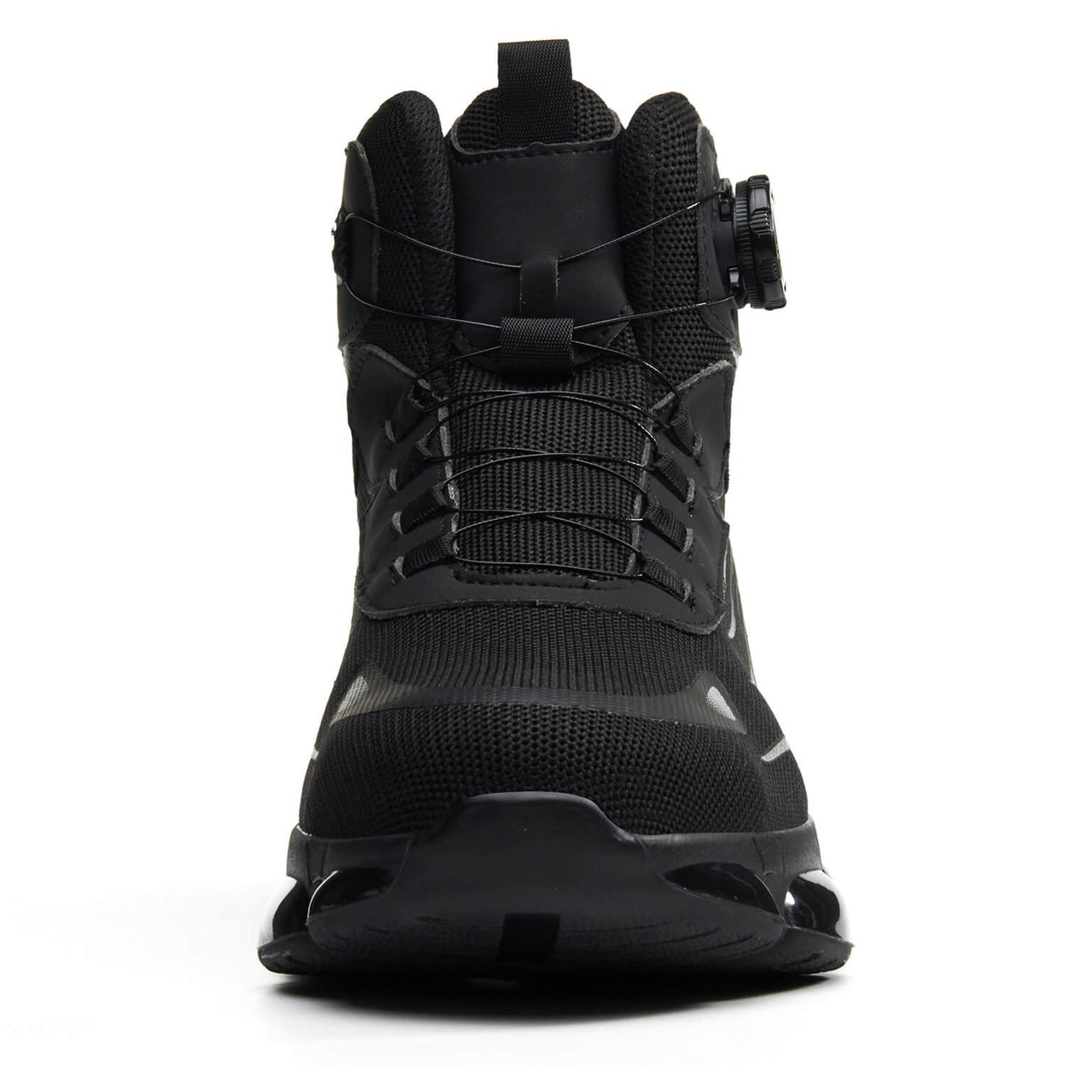 WESTMARE Arcten 6" Steel Toe Dial-Lacing Work Boots - Black
