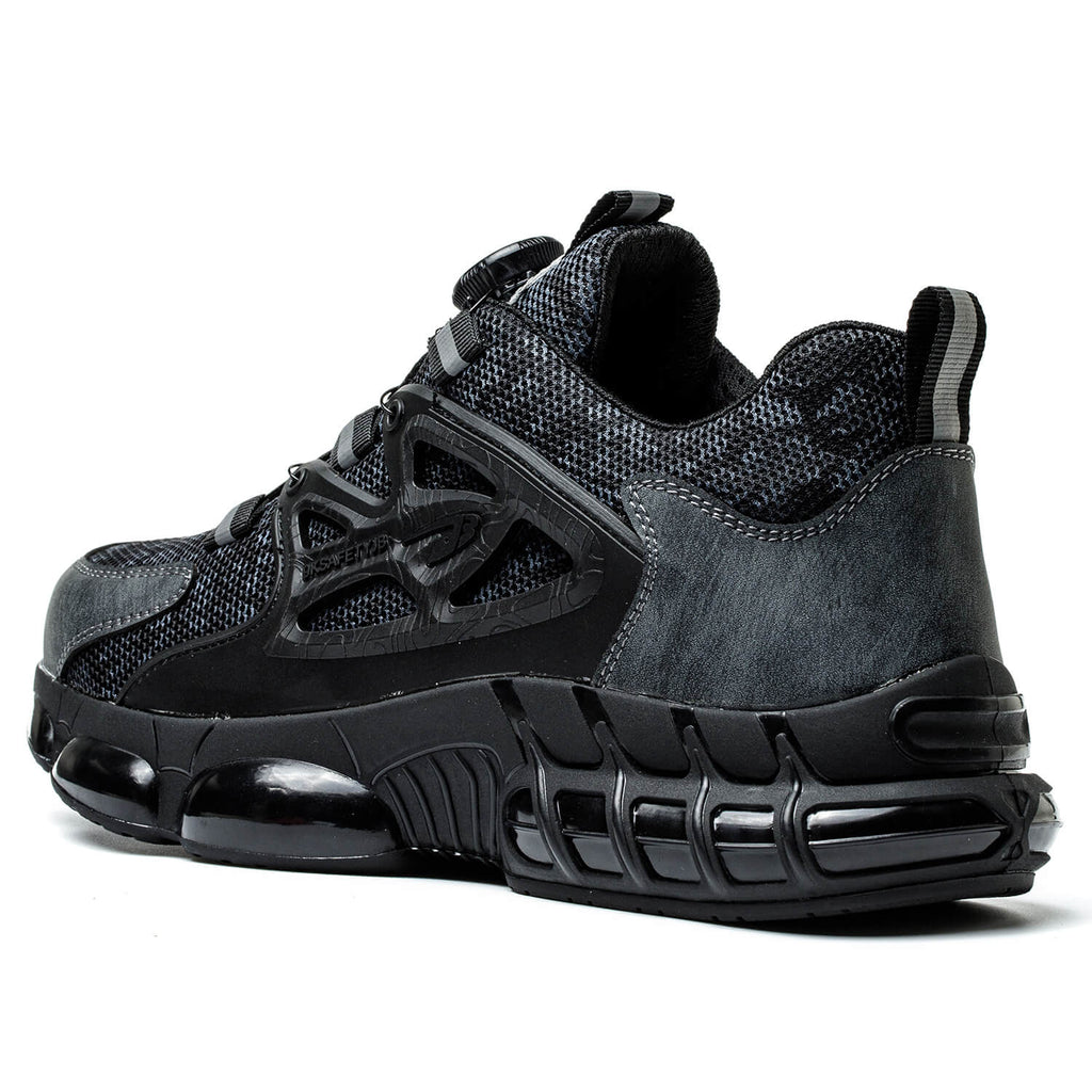 WESTMARE Stride Steel Toe Dial-Lacing Work Shoes