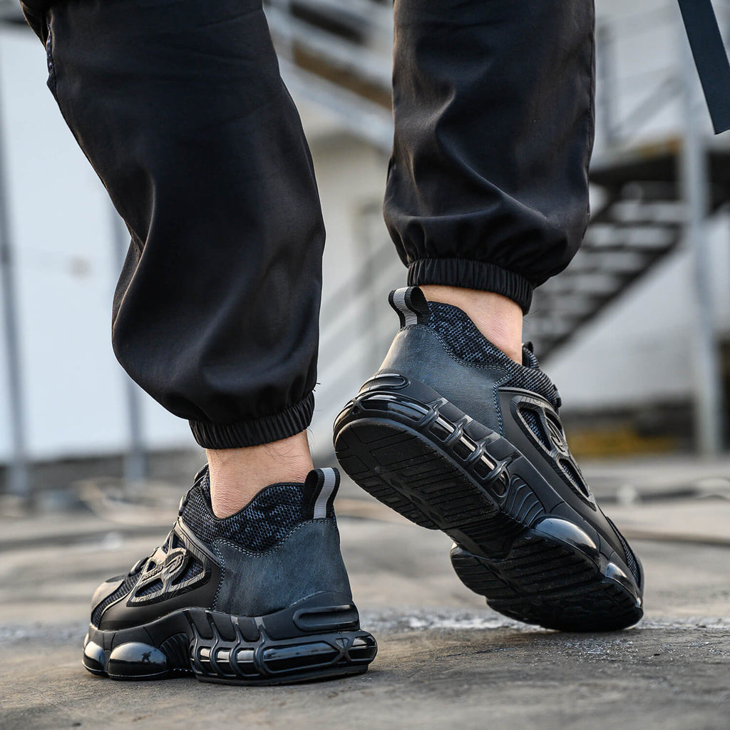 WESTMARE Stride Steel Toe Dial-Lacing Work Shoes