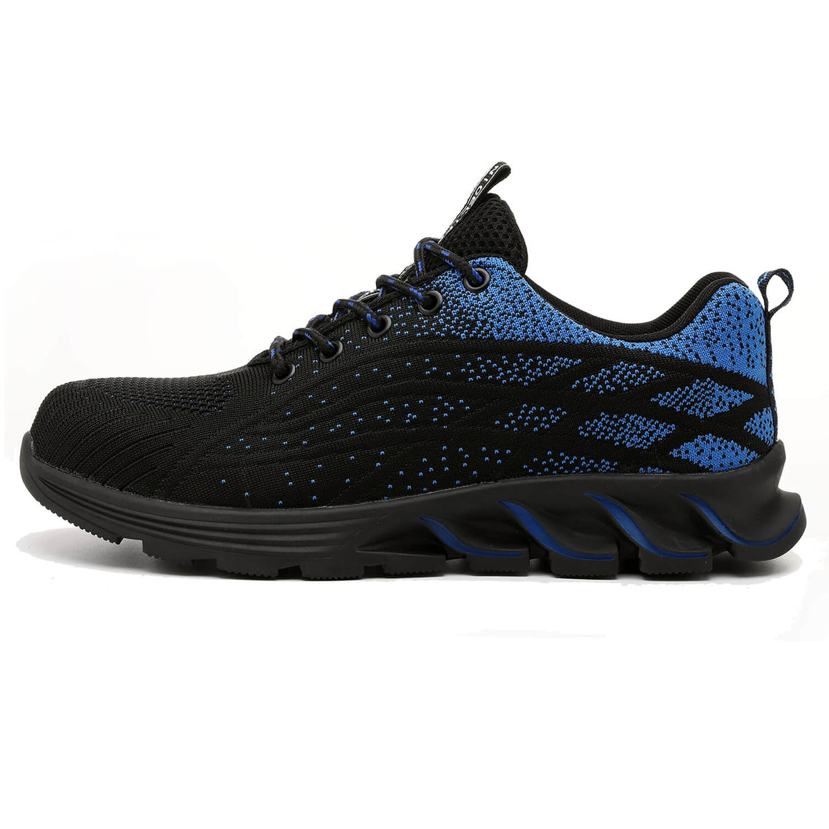 WESTMARE Steel Toe Non-Slip Work Sneakers - Black