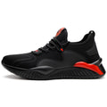 WESTMARE Kinetic Lightweight Steel Toe Work Sneakers - Black/Red
