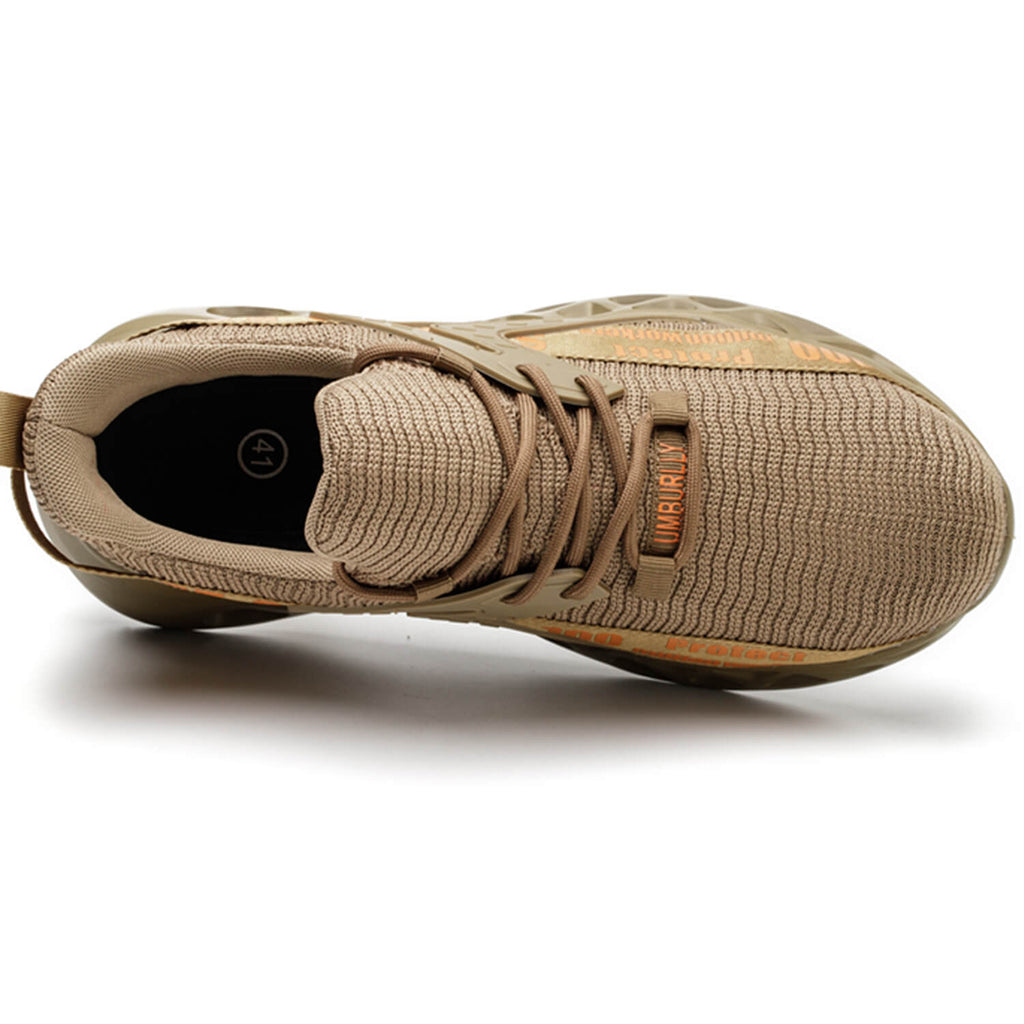 WESTMARE Flux Lightweight Steel Toe Work Sneakers - Black