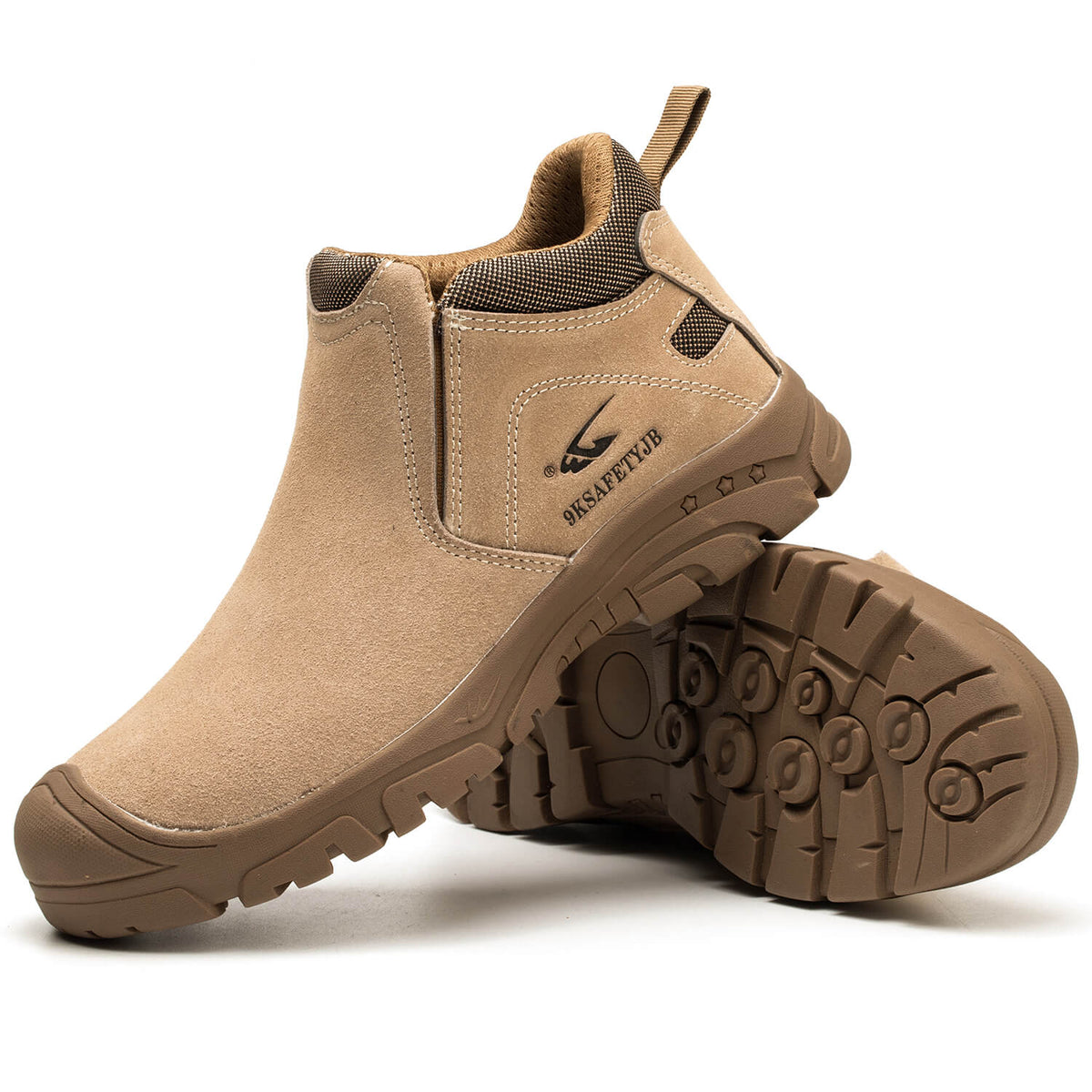 WESTMARE Composite Toe Slip-On Work Shoes