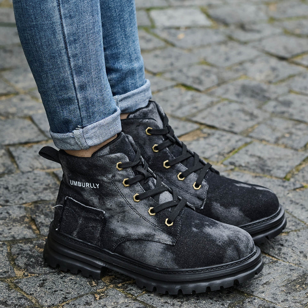 WESTMARE Marlow Women's 6" Lightweight Steel Toe Work Boots - Black