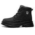WESTMARE Vesta Women's 6" Lightweight Steel Toe Work Boots - Black