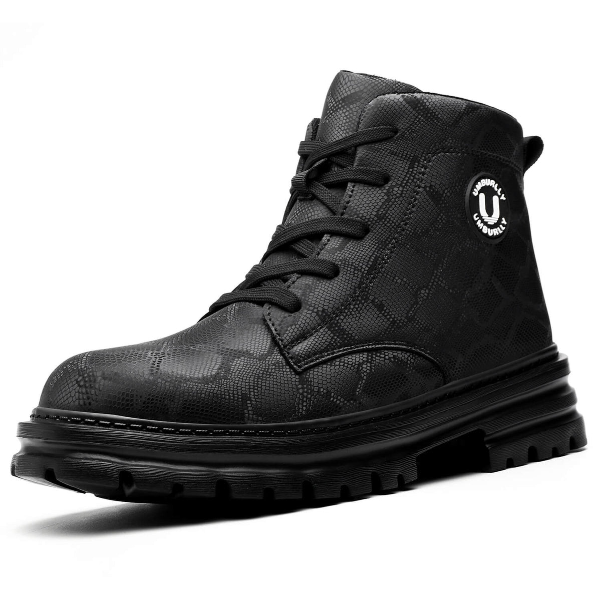 WESTMARE Vesta Women's 6" Lightweight Steel Toe Work Boots - Black