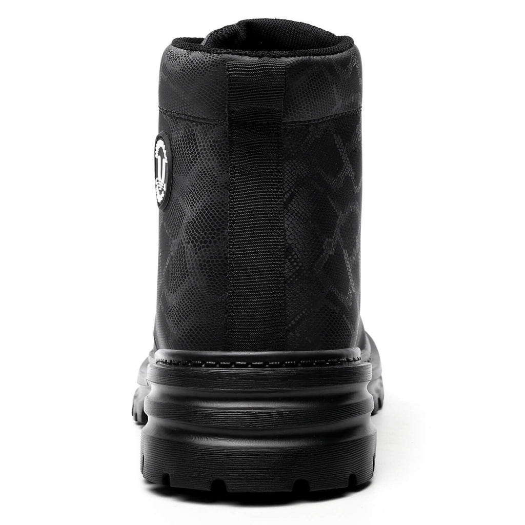 WESTMARE Vesta Women's 6" Lightweight Steel Toe Work Boots - Black