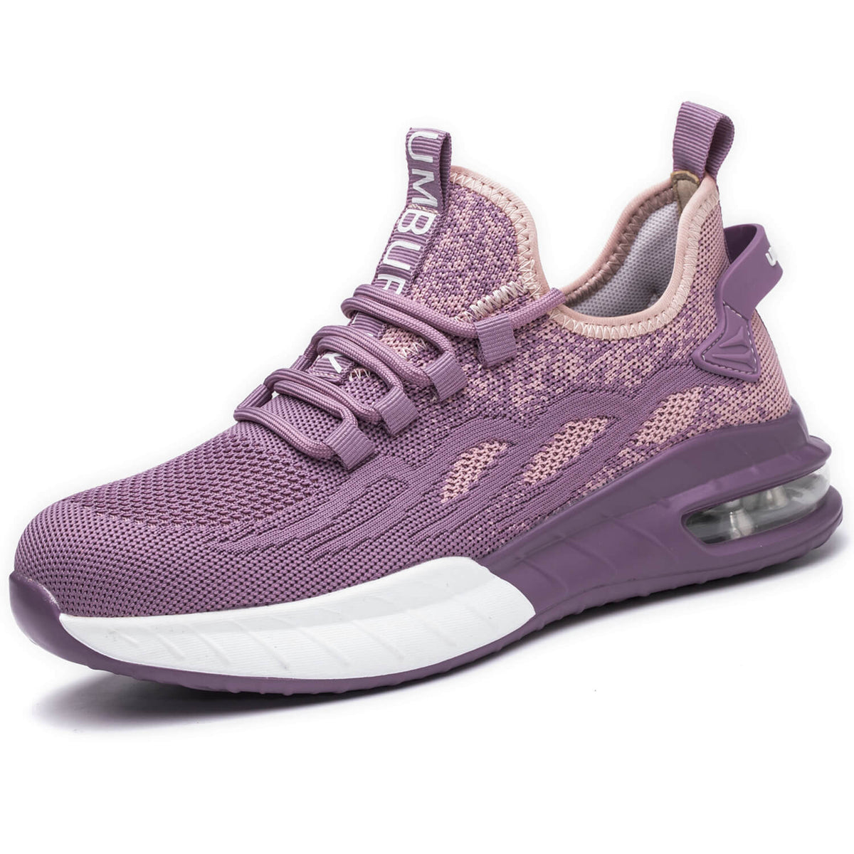 WESTMARE Luma Women's Lightweight Steel Toe Work Sneakers - Blush