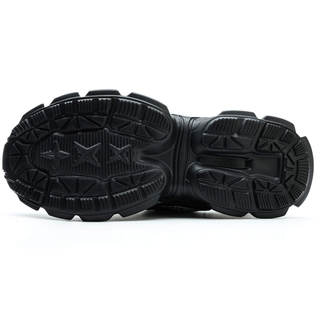 WESTMARE Tempo Women's Steel Toe Dial-Lacing Work Sneakers - Black