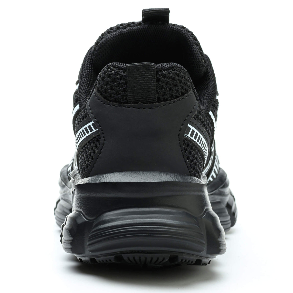 WESTMARE Tempo Women's Steel Toe Dial-Lacing Work Sneakers - Black