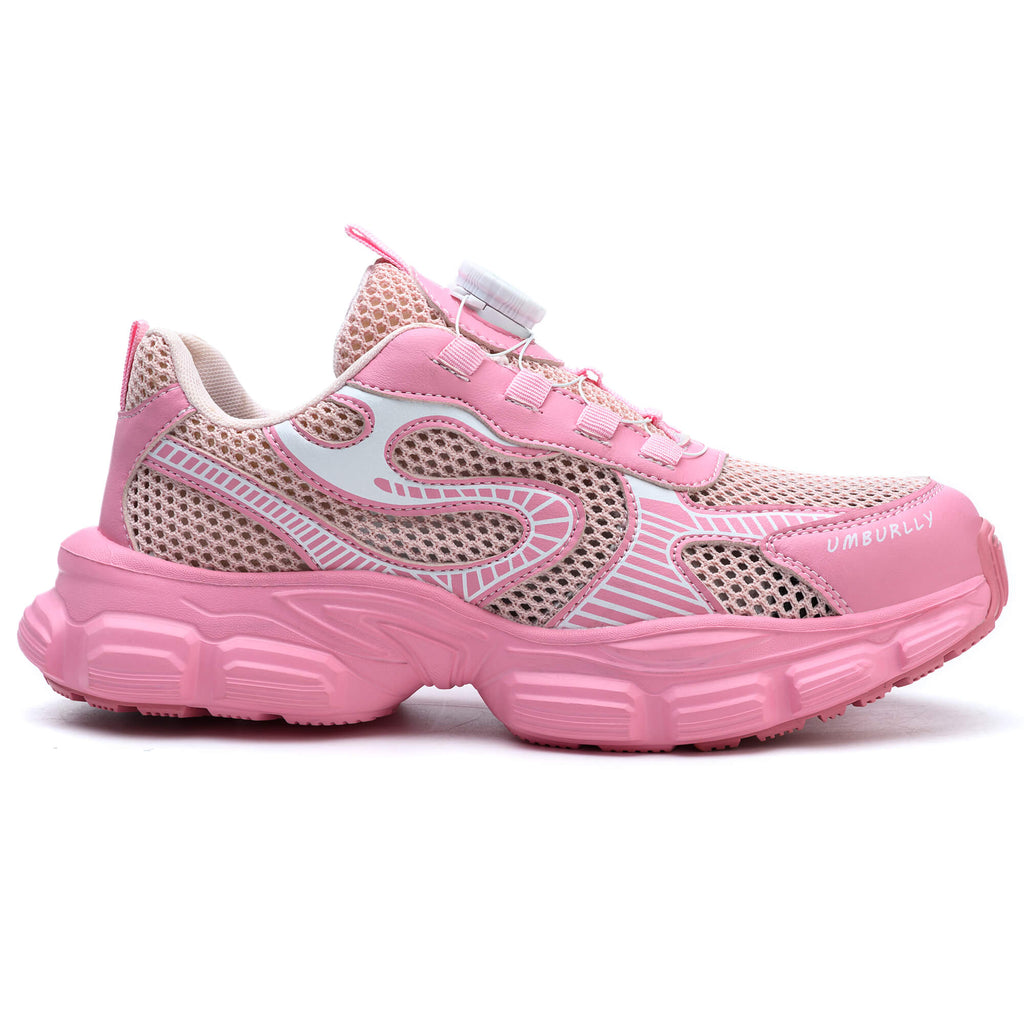 WESTMARE Tempo Women's Steel Toe Dial-Lacing Work Sneakers - Black