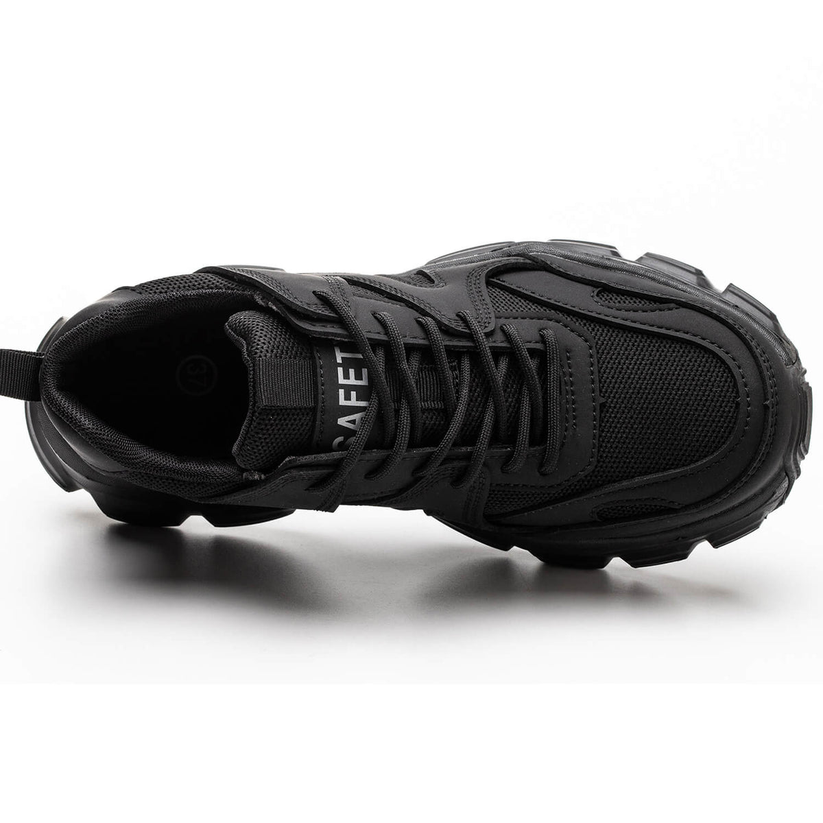 WESTMARE Aura Women's Steel Toe Work Sneakers - Black