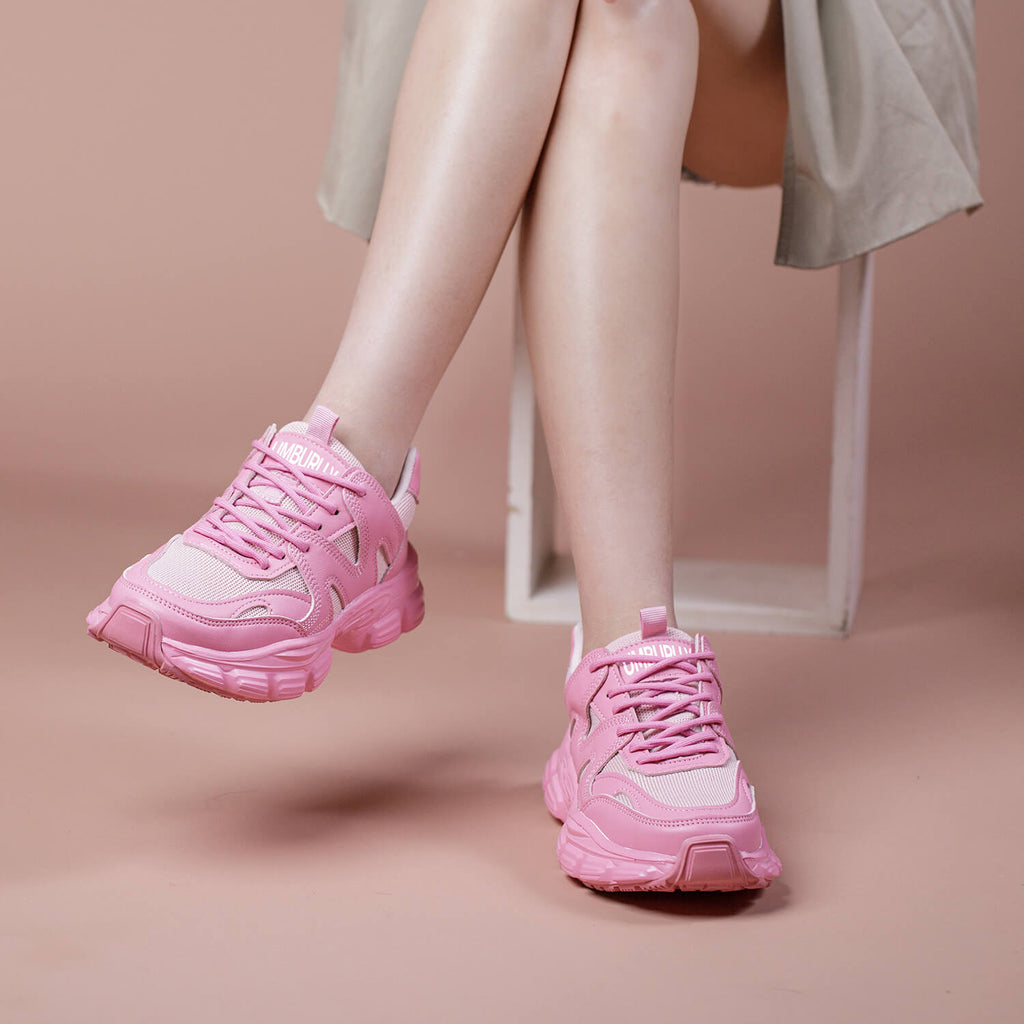 WESTMARE Aura Women's Steel Toe Work Sneakers - Pink