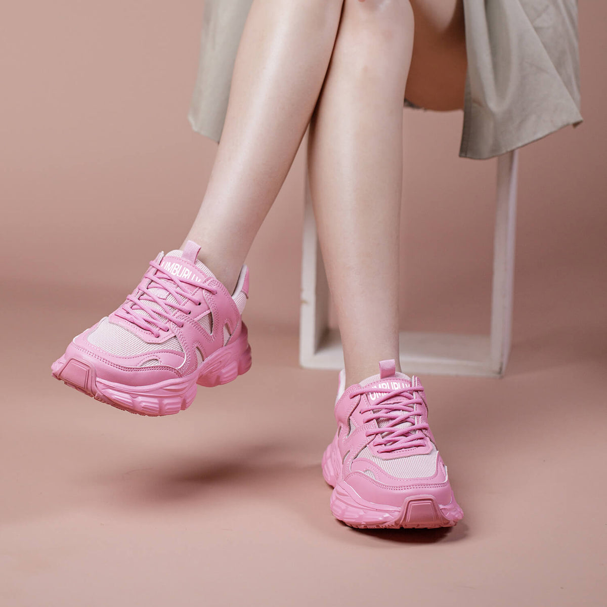 WESTMARE Aura Women's Steel Toe Work Sneakers - Pink